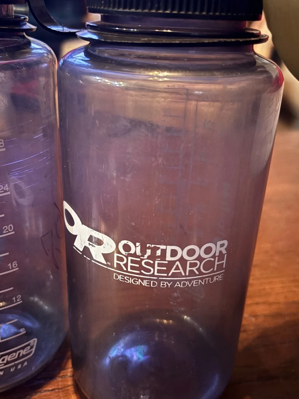 Outdoor Research Coyote Brown 1L Bottle Parka w/ 2 Nalgene 32oz Bottles USA